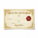 Elf Certificate of Good Behavior