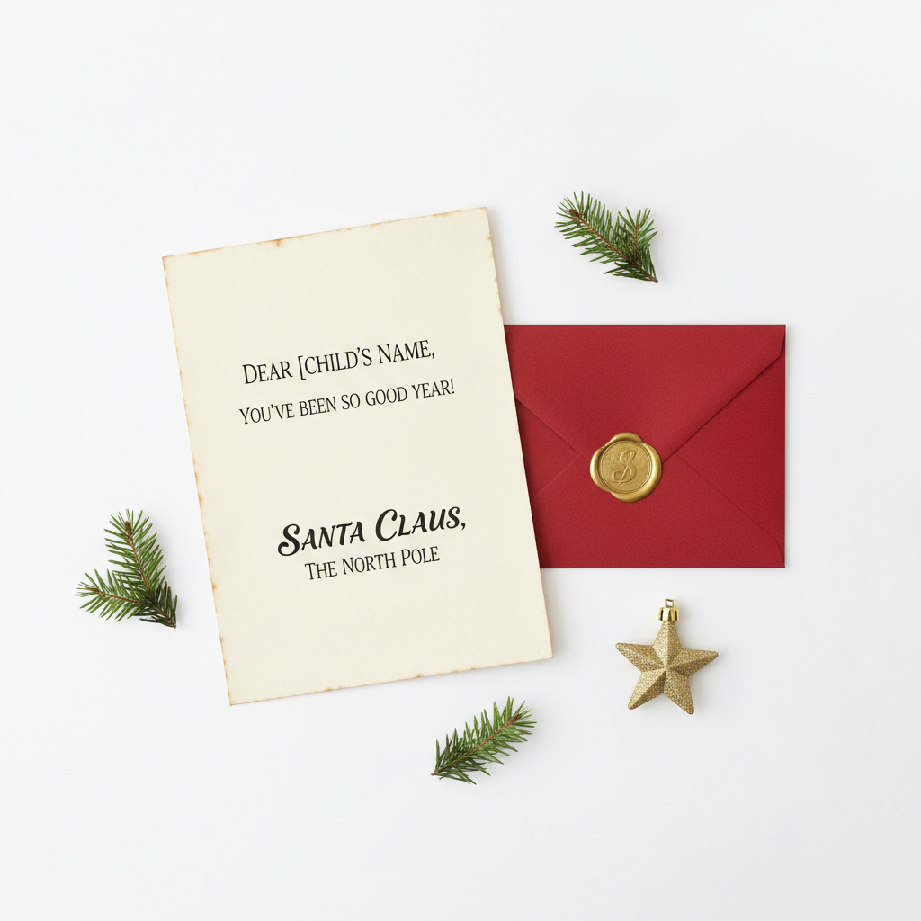 Basic Letter from Santa